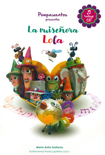 Marta Ariño Gallardo con la presentación del cuento “La Ruiseñora Lola”