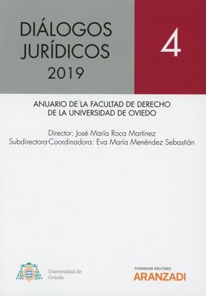 DIALOGOS JURIDICOS 2019 N.4 ANUARIO FACULTAD DERECHO DE LA UNIVERSIDAD DE OVIEDO