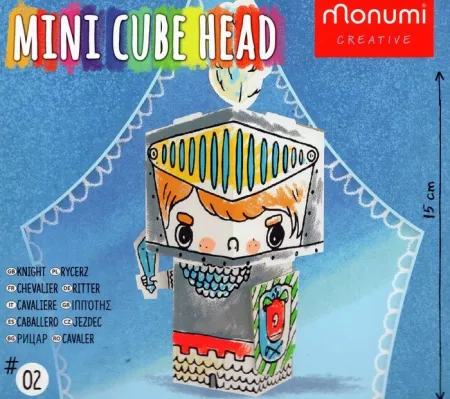 Mini Cube Head 02 Caballero