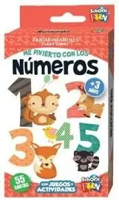 Me Divierto con los Numeros - Cartas Infantiles