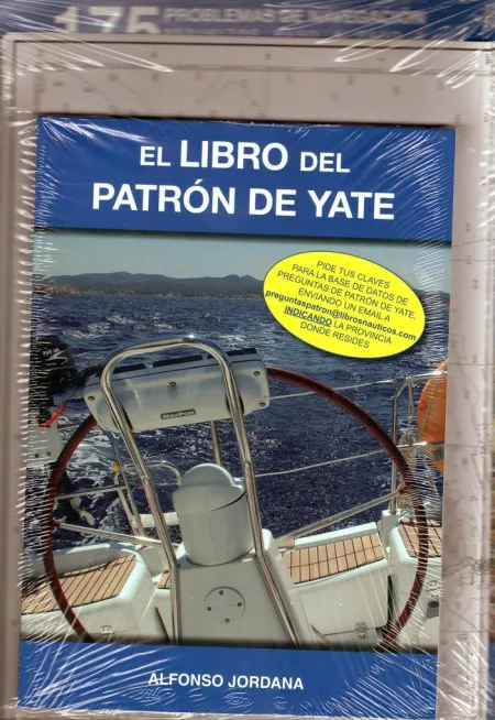 Pack - el Libro del Patrón de Yate + Libro de Ejercicios de Carta de Patrón de Yate + Cartas Náuticas Estrecho de Gibraltar