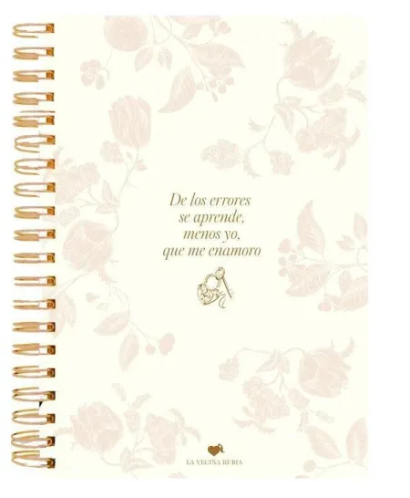 Libreta de los Errores se Aprende (Grande A4) la Vecina Rubia