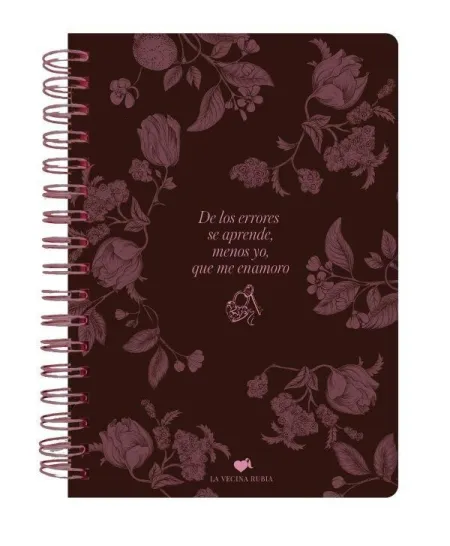 Libreta de los Errores se Aprende Pequeña A5 (La Vecina Rubia)