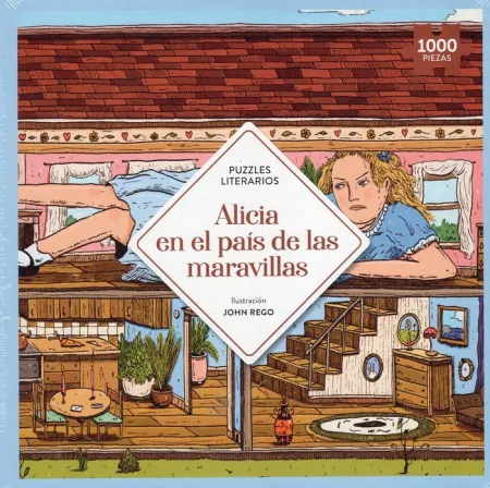 Puzzle Literario - Alicia en el Pais de las Maravillas (Caja)