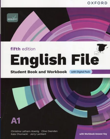 English File A1 Student And Workbook. With Wokbook Answer Ker