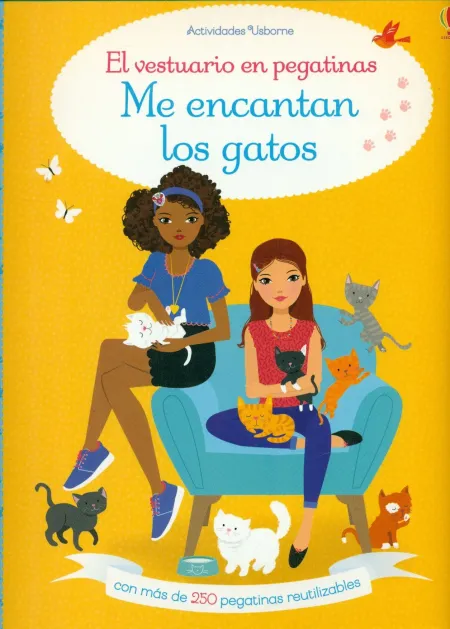 Me Encantan los Gatos - el Vestuario en Pegatinas