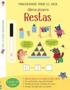 Libros Pizarra Restas. Practicando Todo Es Fácil