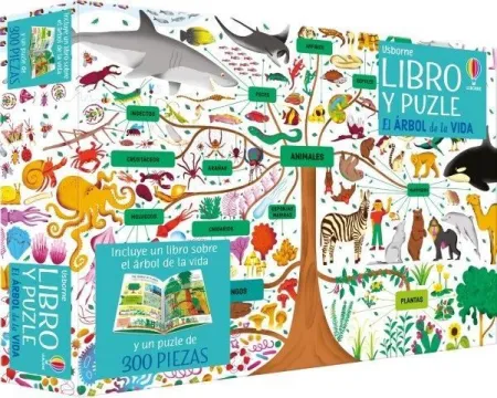 El Arbol de la Vida - Libro y Puzle 300 Piezas