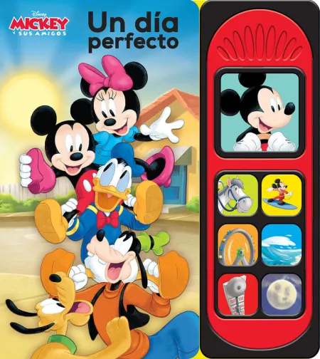 Un Dia Perfecto con Mickey y Sus Amigos. 7 Botones