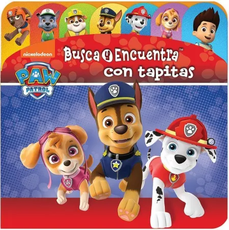 Busca y Encuentra con Tapitas. Patrulla Canina