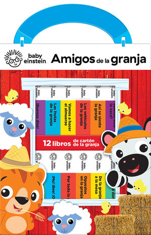 BABY EINSTEIN. AMIGOS DE LA GRANJA (12 LIBROS DE CARTÓN)