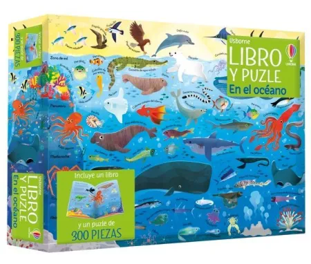 En el Oceano. Libro y Puzzle 300 Piezas