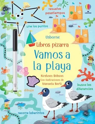 Vamos a la Playa. Libros Pizarra