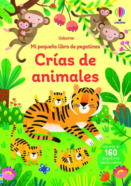 Crías de Animales. Mi Pequeño Libro de Pegatinas