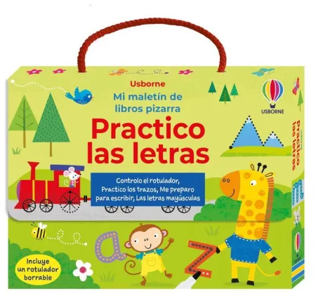 Practico las Letras. Mi Maletin de Libros Pizarra (Caja)