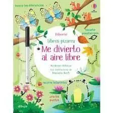 Me Divierto Al Aire Libre. libro Pizarra Actividades