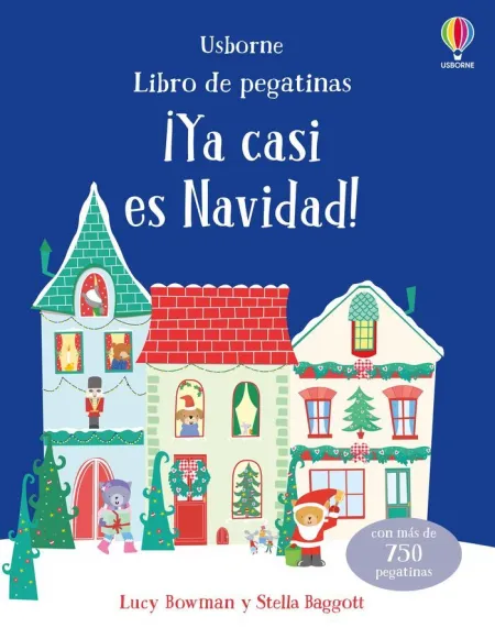 Ya Casi Es Navidad!. Libro de Pegatinas
