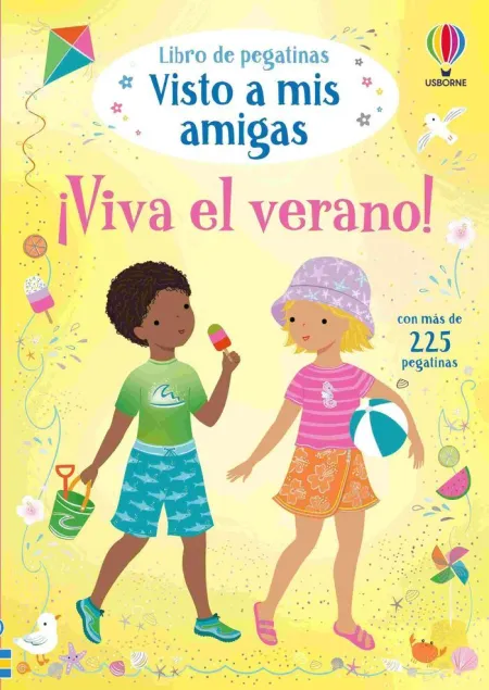 ¡Viva el Verano! Libro de Pegatinas Visto a Mis Amigas