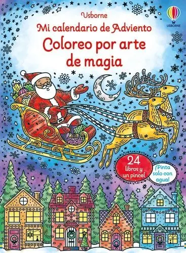 Mi Calendario Adviento. Coloreo por Arte de Magia