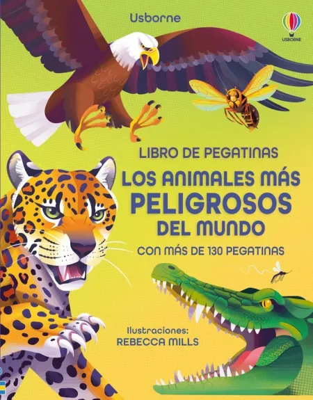 Los Animales Mas Peligrosos del Mundo con Más de 130 Pegatinas