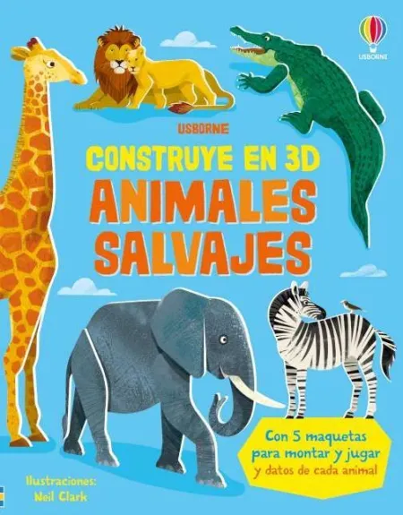Construye en 3D Animales Salvajes