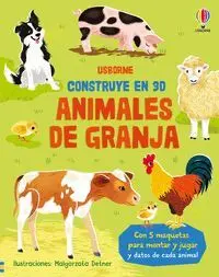 Animales de Granja. Construye en 3D