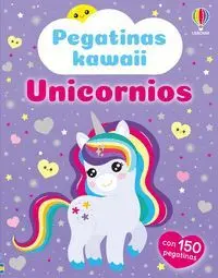 Unicornios. Pegatinas Kawaii