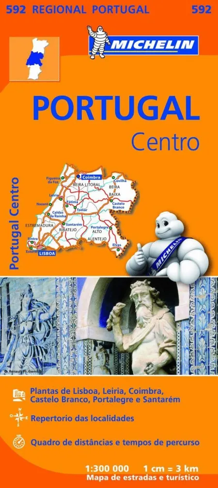 Mapa 592 Portugal Centro