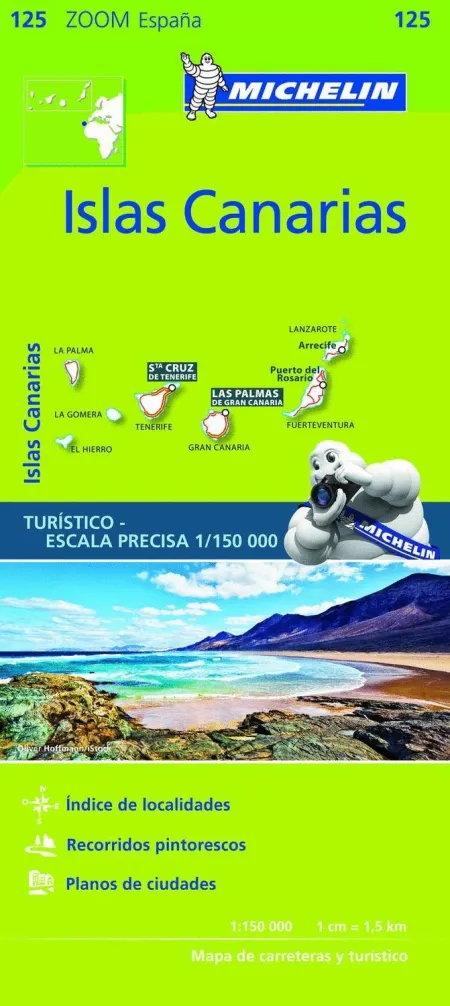 Mapa 125 Islas Canarias - Zoom