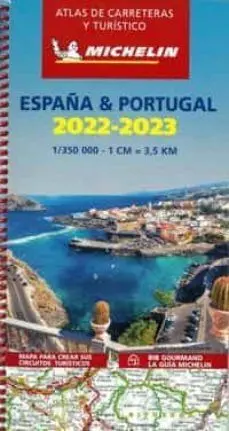 Atlas de Carreteras y Turistico España y Portugal 2022-2023