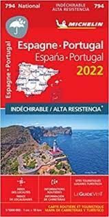 MAPA 794  ESPAÑA - PORTUGAL 2022