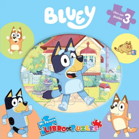 Bluey. Libro+ Puzles