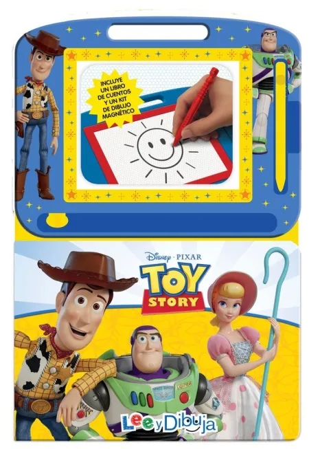 Toy Story 4. Libro y Pizarra Magnética