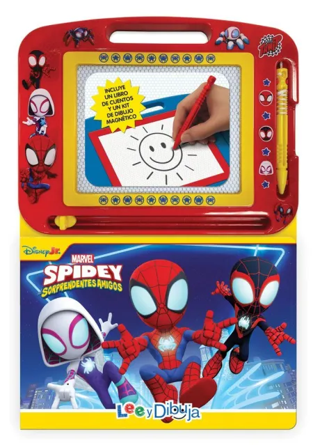 Marvel Spidey. Libro y Pizarra Magnética