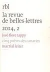 Revue de Belles-Lettres 2014,2