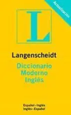 Diccionario Moderno Ingles/Español - Español/Ingles