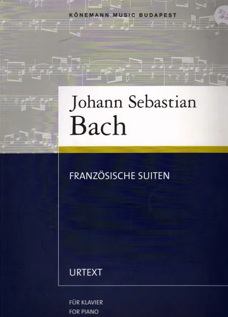 Franzosische Suiten para Piano - J. s. Bach (Urtext)