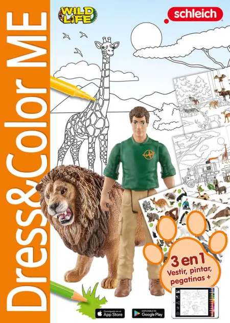 Dress & Color me. Wild Life. Vida en la Selva