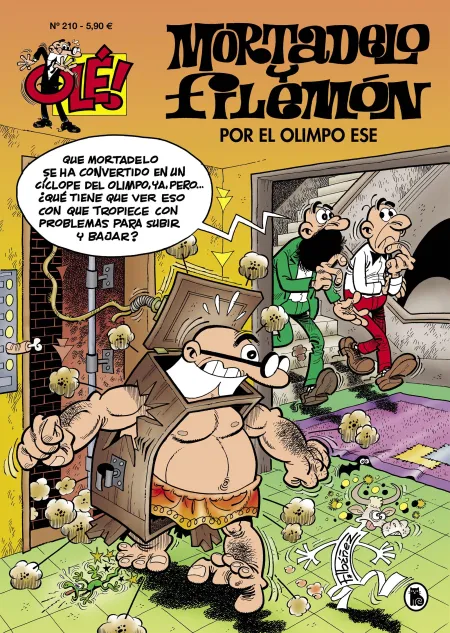 Mortadelo y Filemón N. 210 por el Olimpo ese