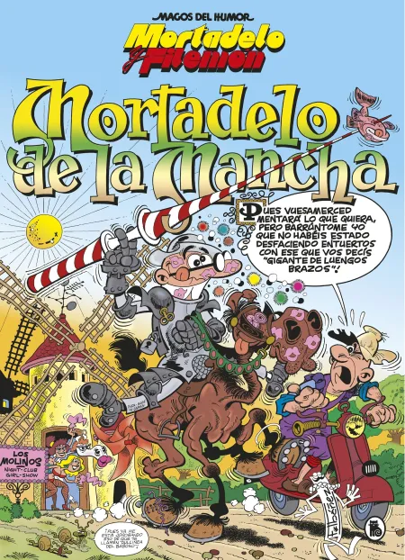 Mortadelo y Filemón N. 103 Mortadelo de la Mancha (Magos del Humor 103)