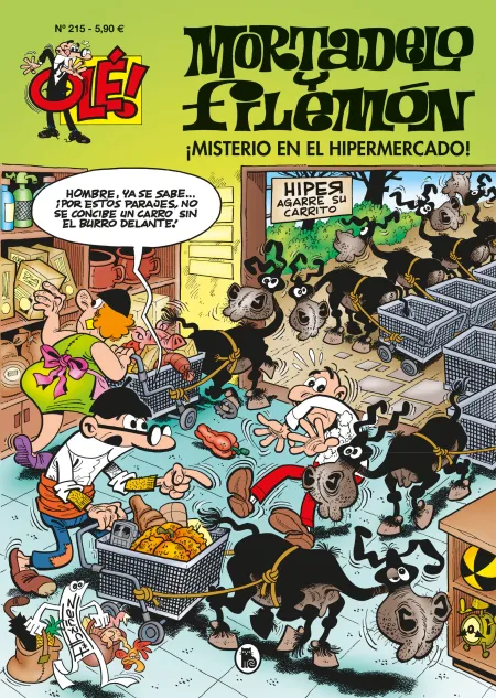 Mortadelo y Filemón N. 215 Misterio en el Hipermercado