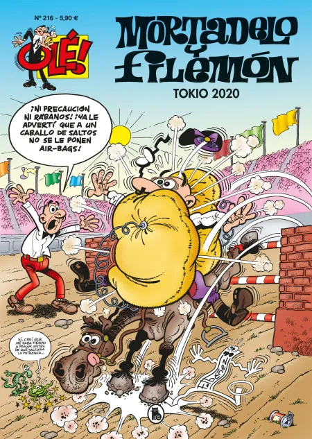 Olé! Mortadelo y Filemon 216. Tokio 2020