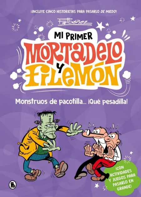 Mi Primer Mortadelo y Filemón 3 Monstruos de Pacotilla... que Pesadilla