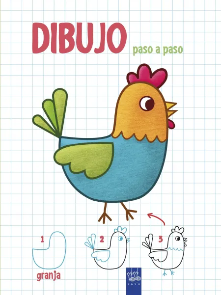Dibujo Paso a Paso. Granja