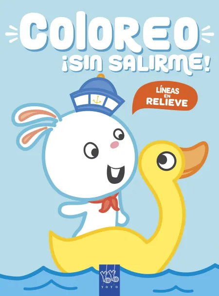 Coloreo ¡Sin Salirme! Conejo