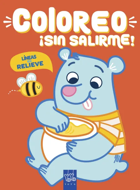Coloreo ¡Sin Salirme! Oso