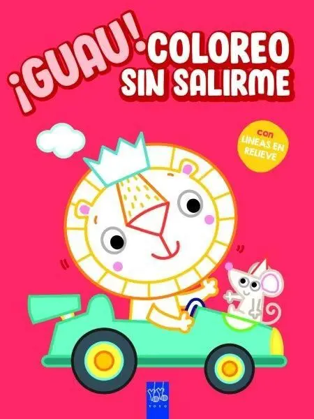 Guau! Coloreo sin Salirme. Rojo