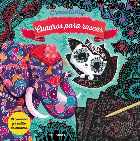 Creactivity. Animales del Mundo. Cuadros para Rascar