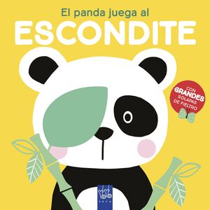 EL PANDA JUEGA AL ESCONDITE, CON GRANDES SOLAPAS DE FIELTRO