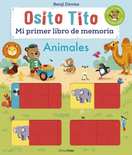Osito Tito. Mi Primer Libro de Memoria de Animales